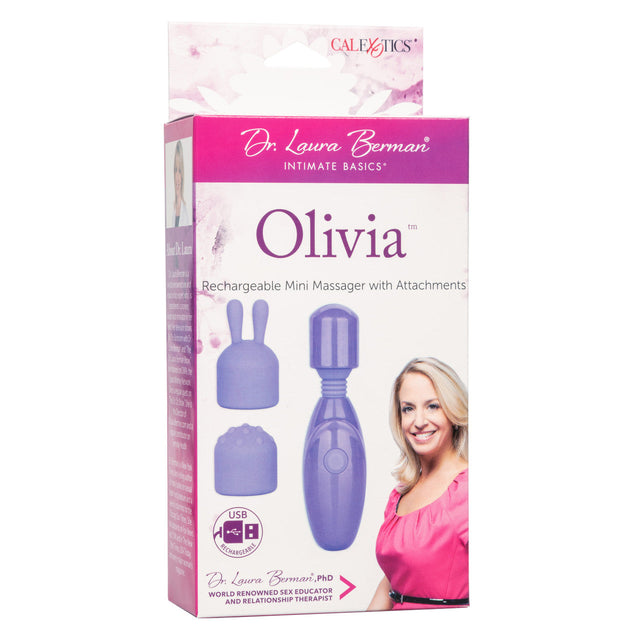 Olivia Rechargeable Mini Wand Massager