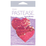 Pastease Color Changing Sequin Heart Nipple Pasties