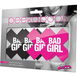 Peekaboos Bad Girl Pasties - Pack of 2
