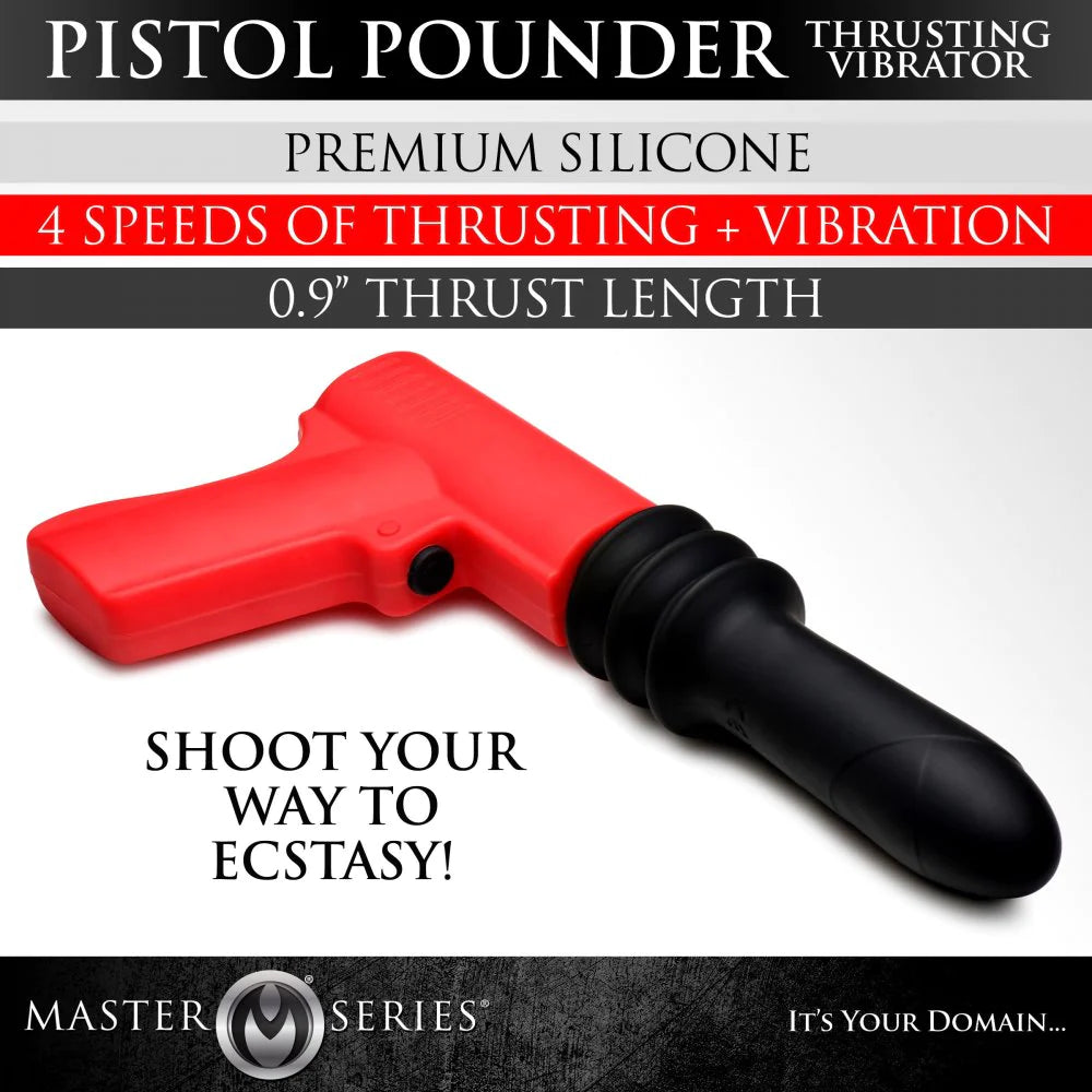 Pistol Pounder Thrusting Vibrator