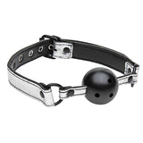 Platinum Bound Gagged Breathable Ball Gag