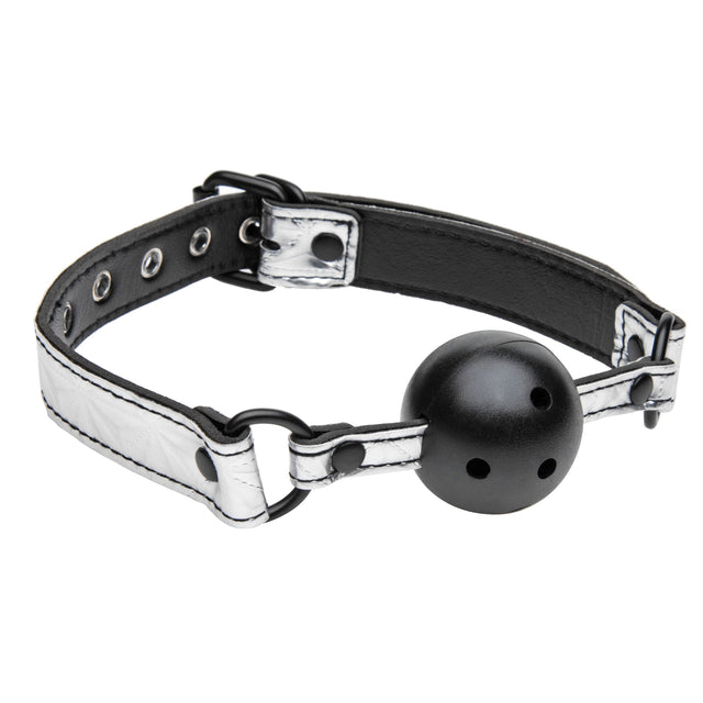 Platinum Bound Gagged Breathable Ball Gag