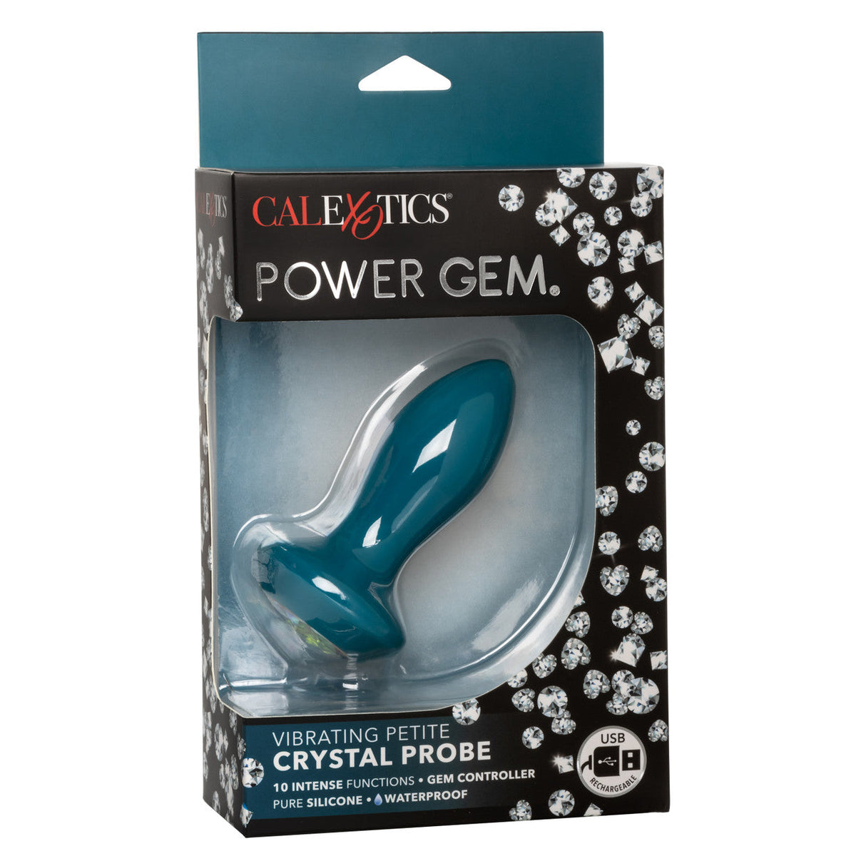 Power Gem Vibrating Petite Crystal Probe