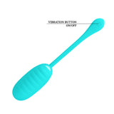 Pretty Love Kirk Silicone Rechargeable Egg Vibrator