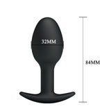 Pretty Love Silicone Anal Plug with Weighted Balls