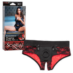 Scandal Crotchless Pegging Panty Set