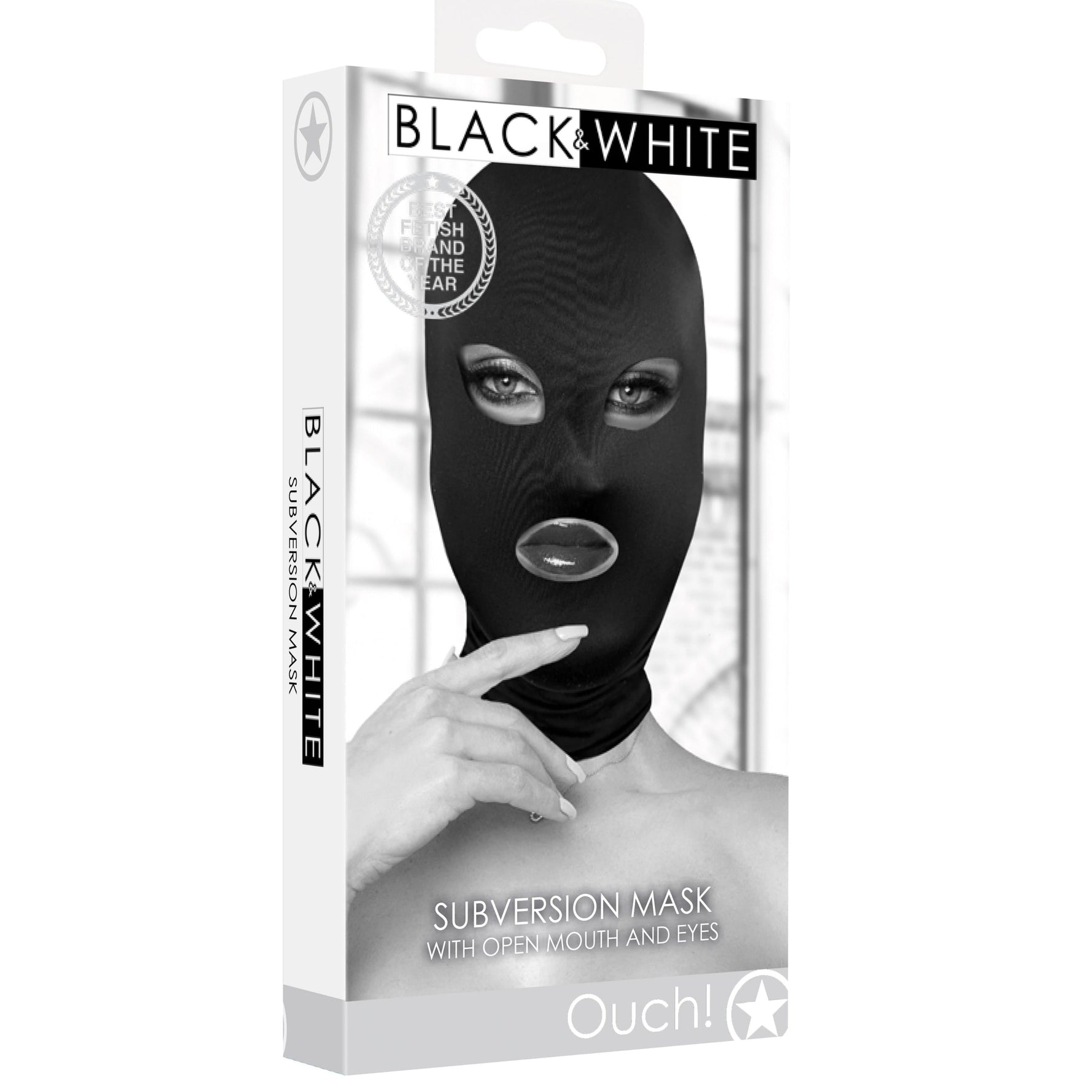 Shots Subversion Mask With Open Mouth and Eyes