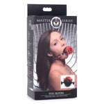 Silicone Ball Gag with Rose