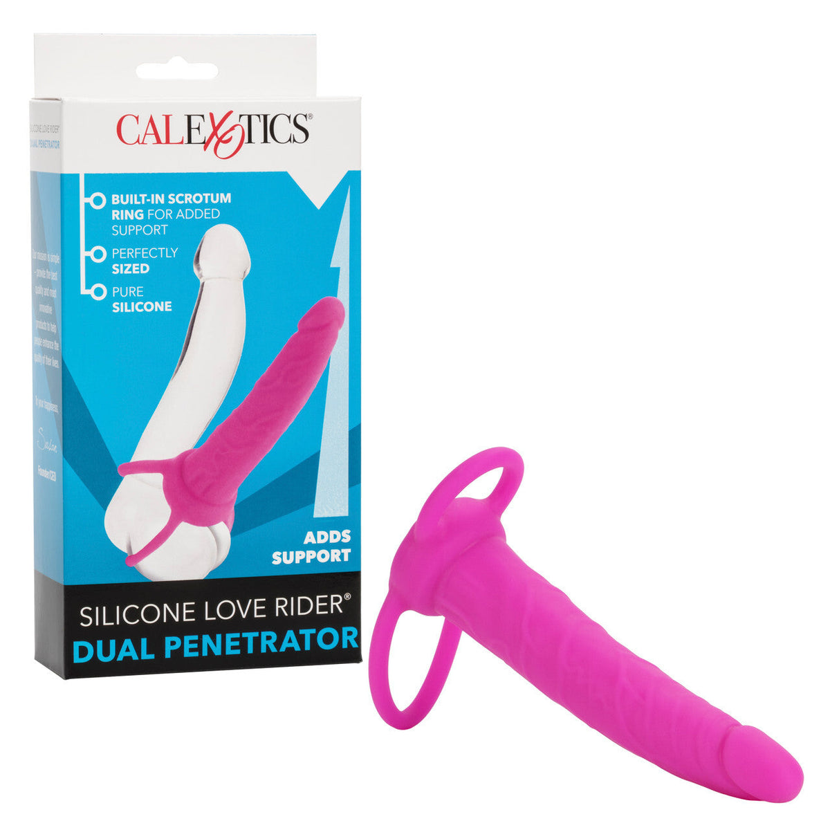 Silicone Love Rider Dual Penetrator