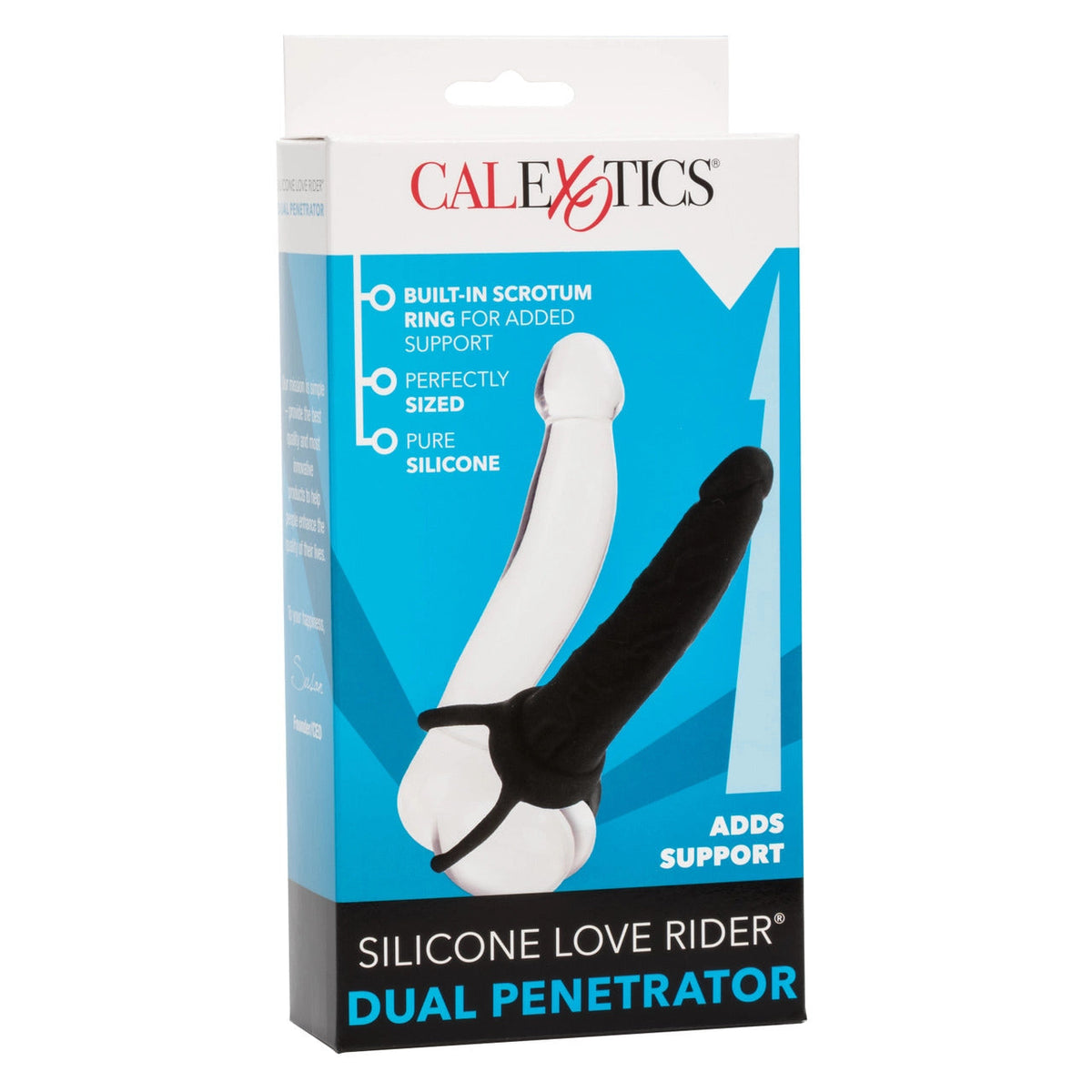 Silicone Love Rider Dual Penetrator