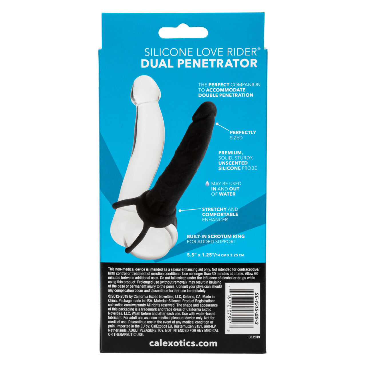 Silicone Love Rider Dual Penetrator