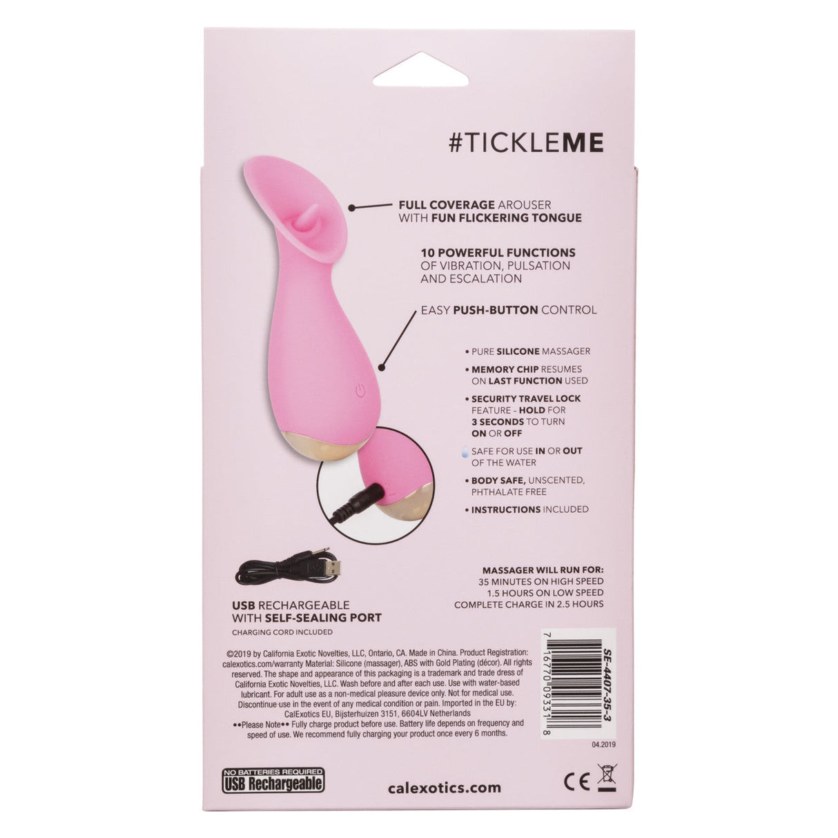 Slay #TickleMe Silicone Clitoral Vibe