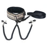 Spartacus Faux Leather Collar & Leash with Nipple Clamps