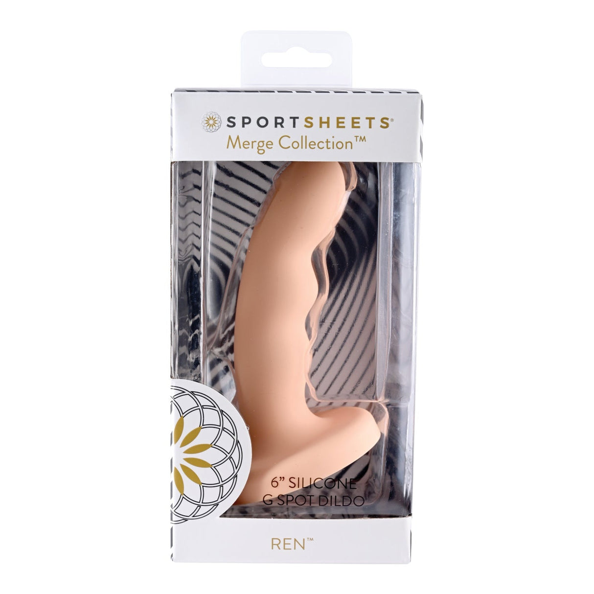Sportsheets Ren 6 Inch Silicone G-Spot Dildo