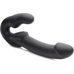 Strap U Evoke Rechargeable Vibrating Silicone Strapless Strap On
