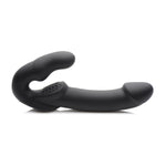 Strap U Evoke Rechargeable Vibrating Silicone Strapless Strap On