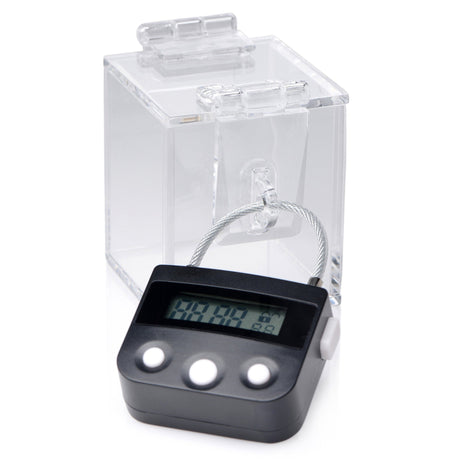 The Key Holder Deluxe Clear Case with Lock