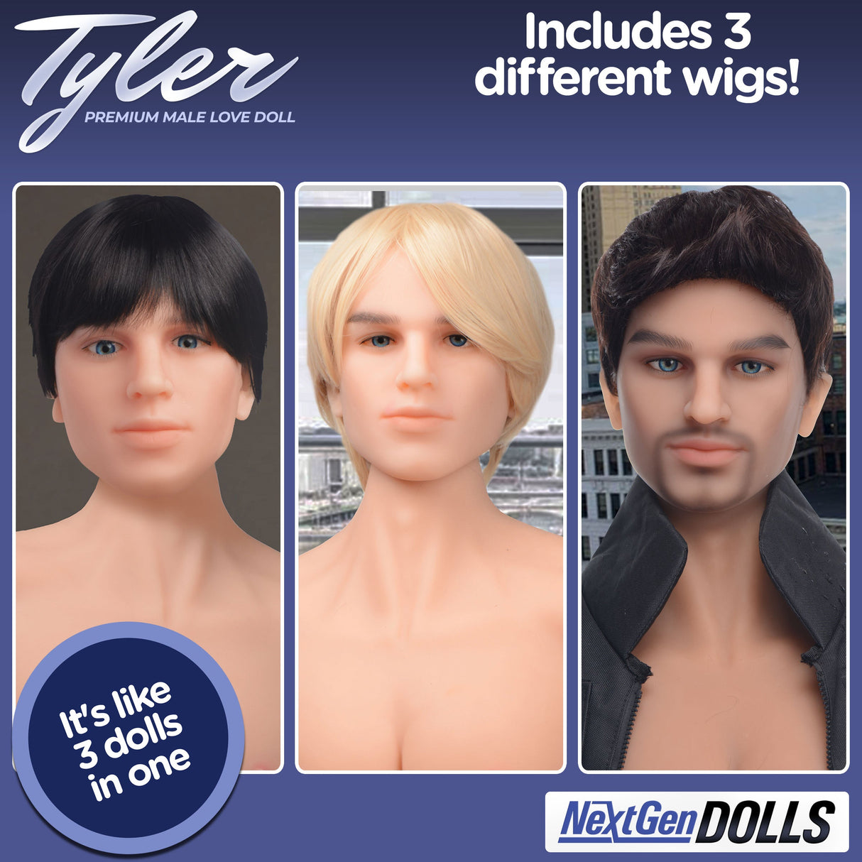 Tyler Premium Male Love Doll