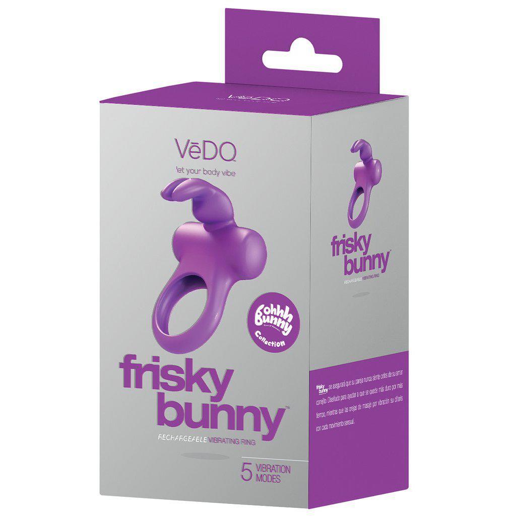 VeDO Frisky Bunny Rechargeable Vibrating Cock Ring