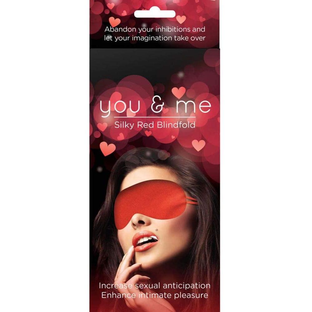 You & Me Silky Red Blindfold